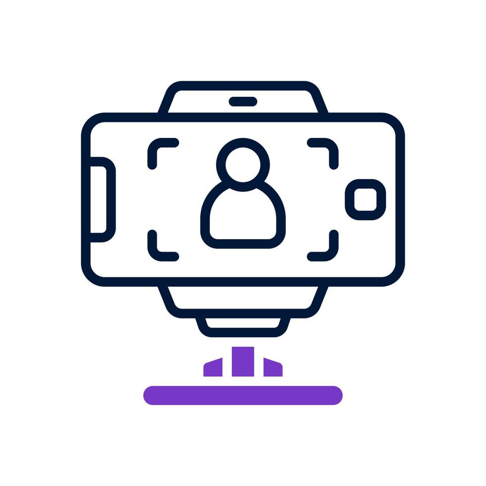 vlog icon for your website, mobile, presentation, and logo design. vector