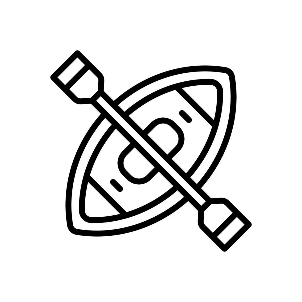 kayak icon for your website, mobile, presentation, and logo design. vector