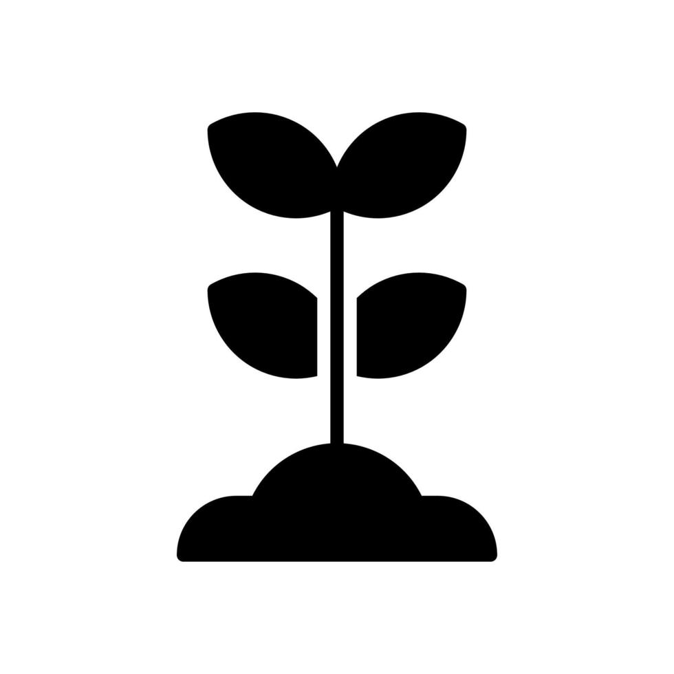 sprout icon for your website design, logo, app, UI. vector