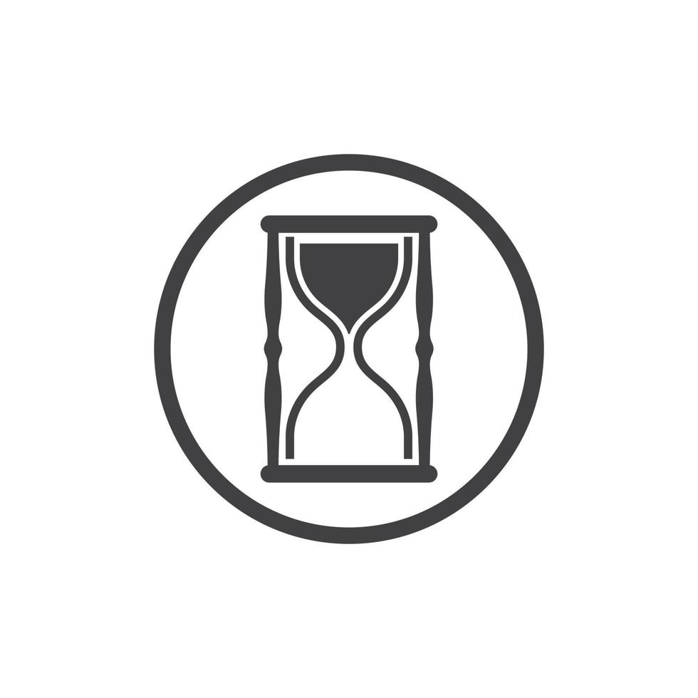 sand clock icon vector illustration design