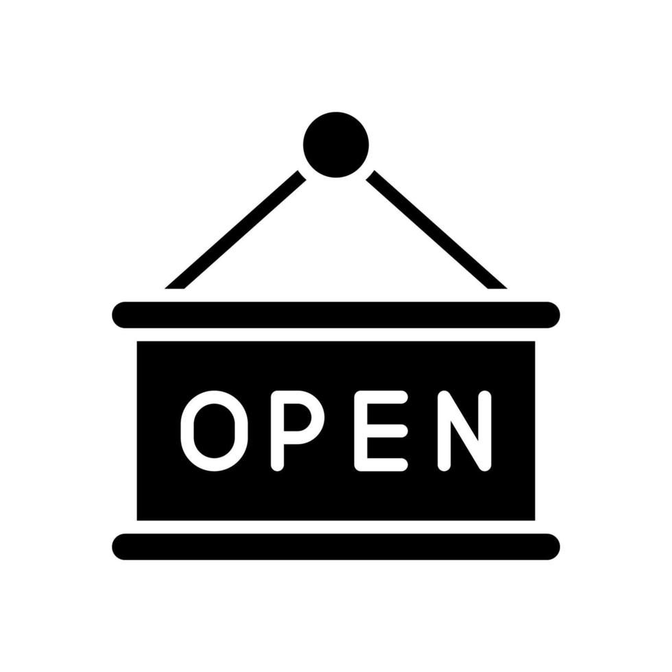 open icon for your website design, logo, app, UI. vector