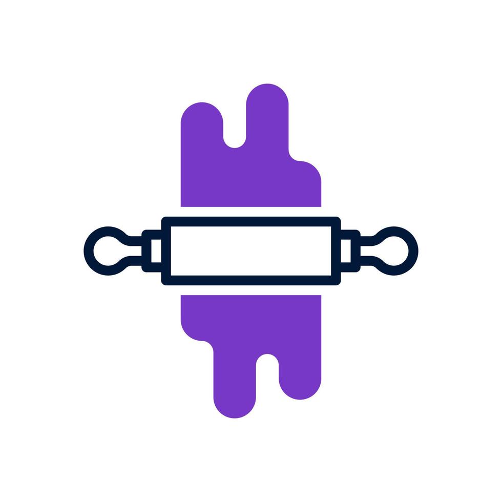 rolling pin icon for your website design, logo, app, UI. vector