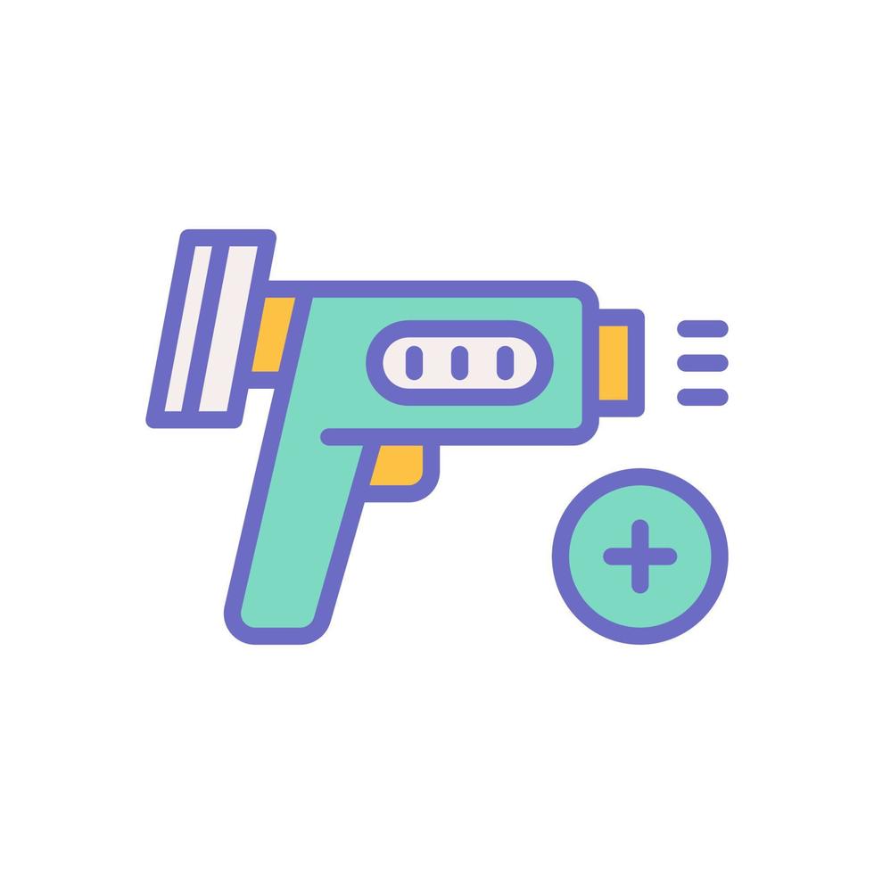 termo pistola icono para tu sitio web diseño, logo, aplicación, ui vector