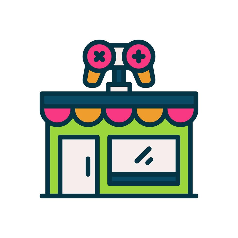 game shop icon for your website, mobile, presentation, and logo design. vector