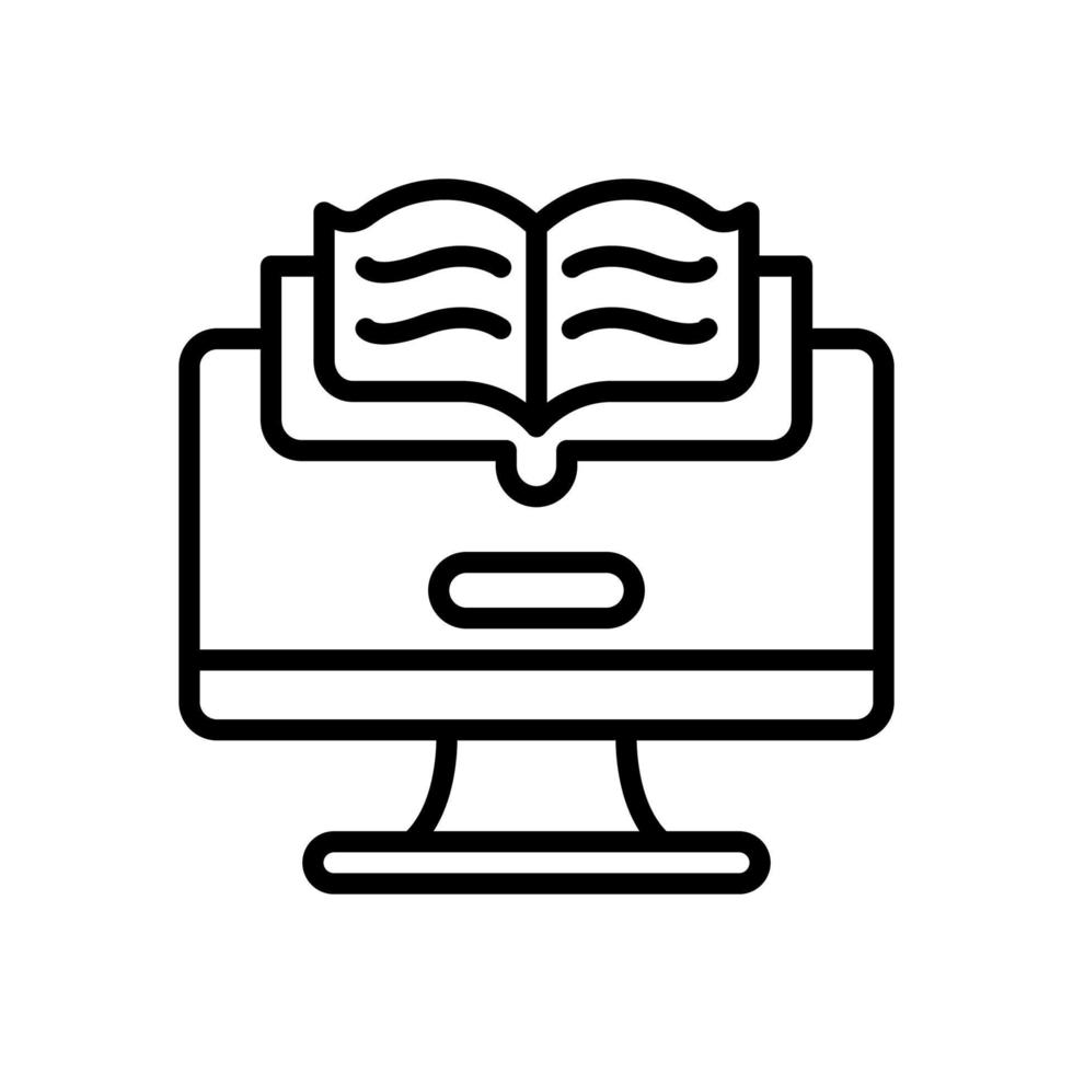 ebook icon for your website design, logo, app, UI. vector