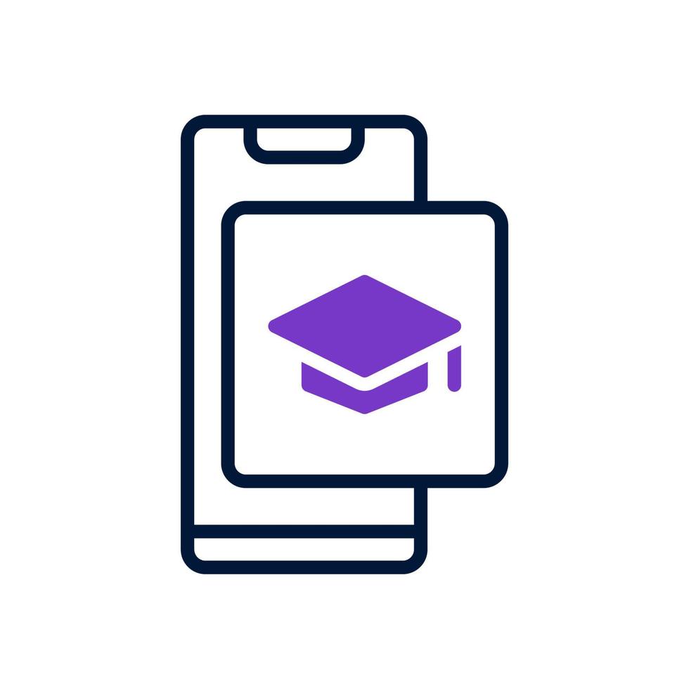 education app icon for your website design, logo, app, UI. vector