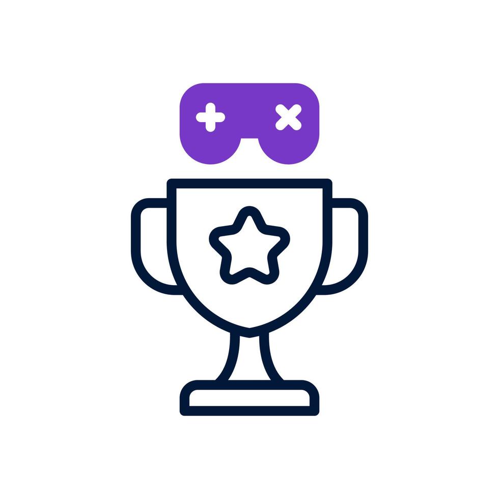 trophy icon for your website design, logo, app, UI. vector