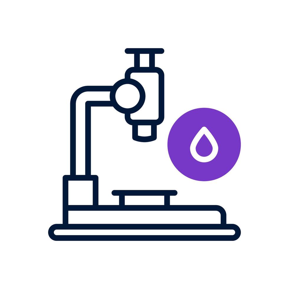 microscope icon for your website design, logo, app, UI. vector