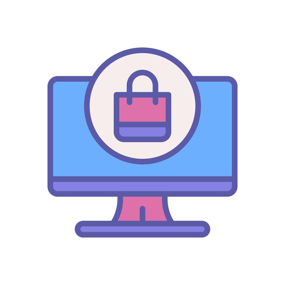 online shop icon for your website design, logo, app, UI. vector