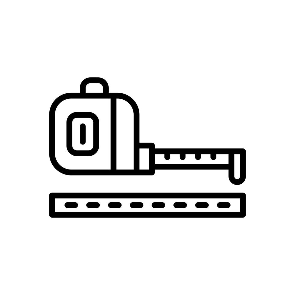 measuring tape icon for your website, mobile, presentation, and logo design. vector