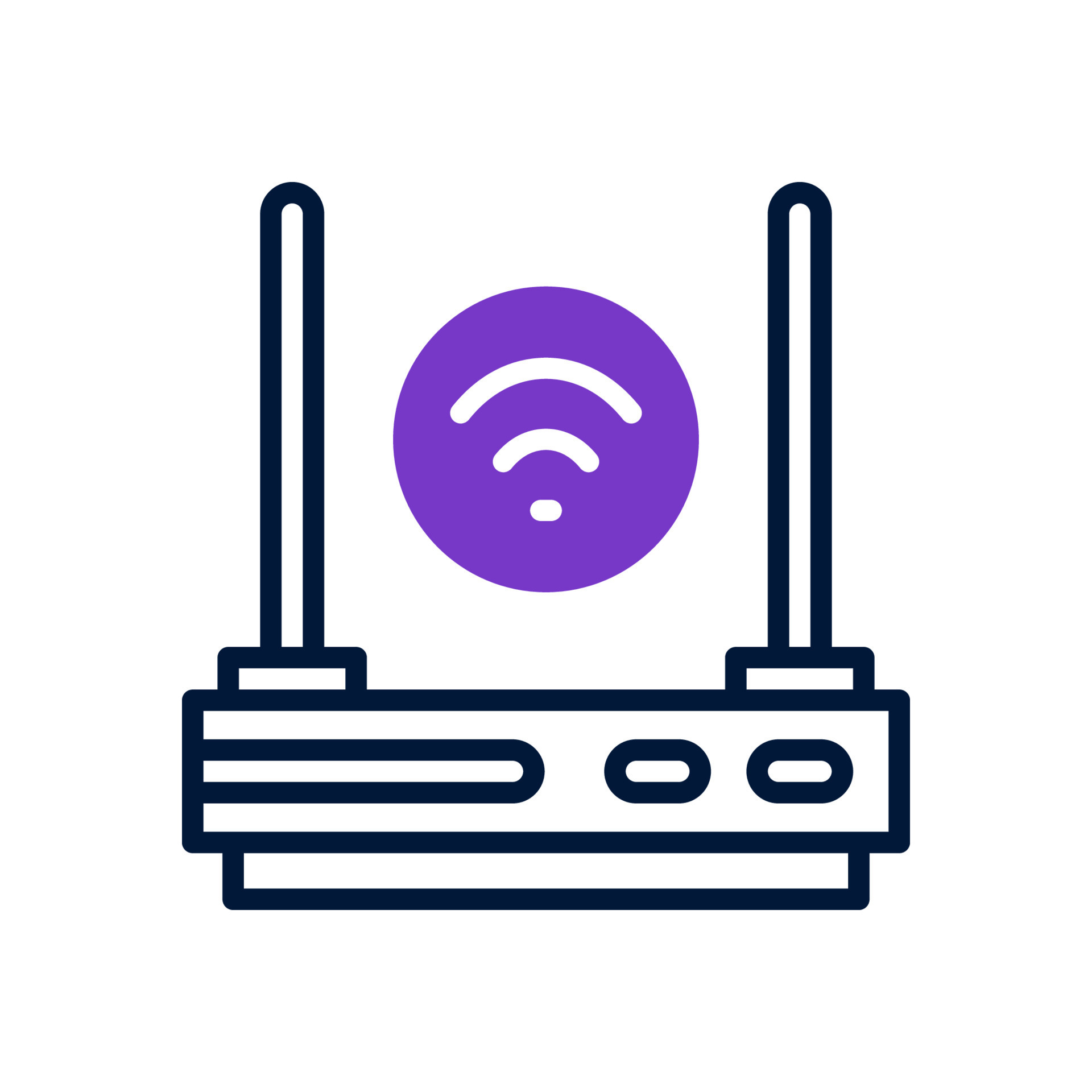 router icon for your website, mobile, presentation, and logo design