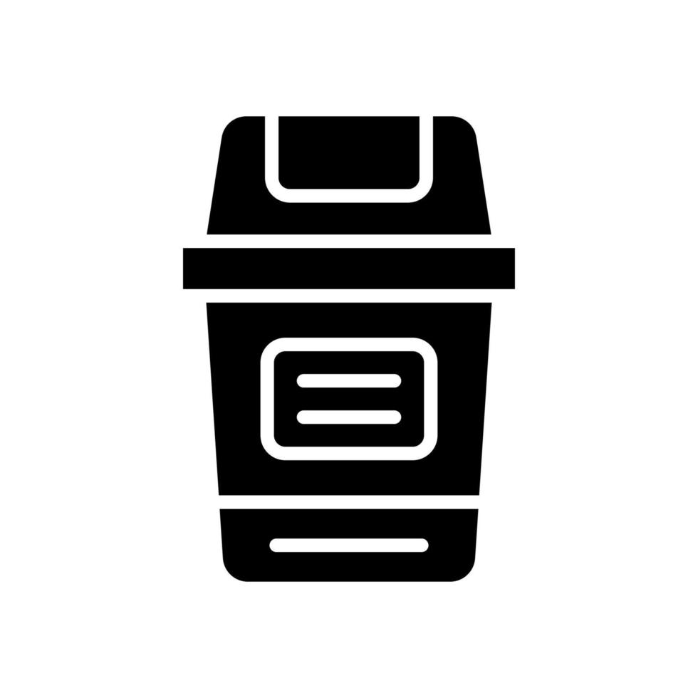 trash bin icon for your website design, logo, app, UI. vector