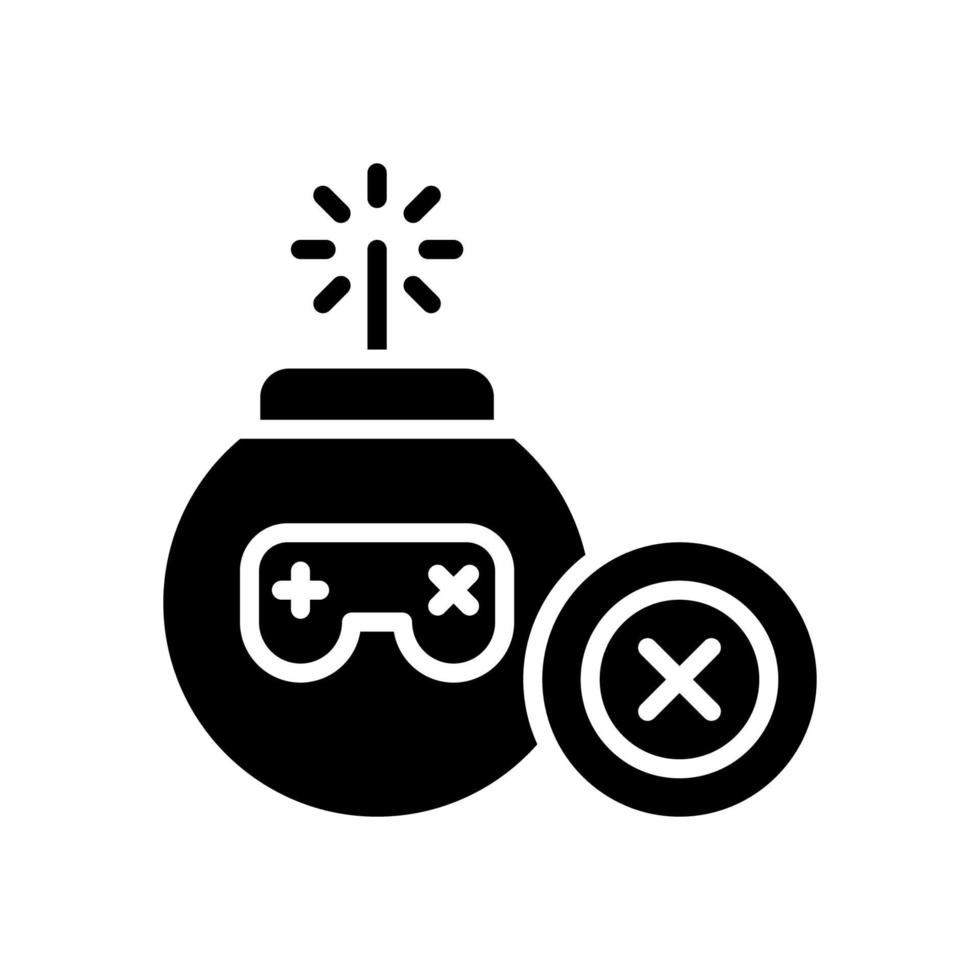 bomb icon for your website design, logo, app, UI. vector