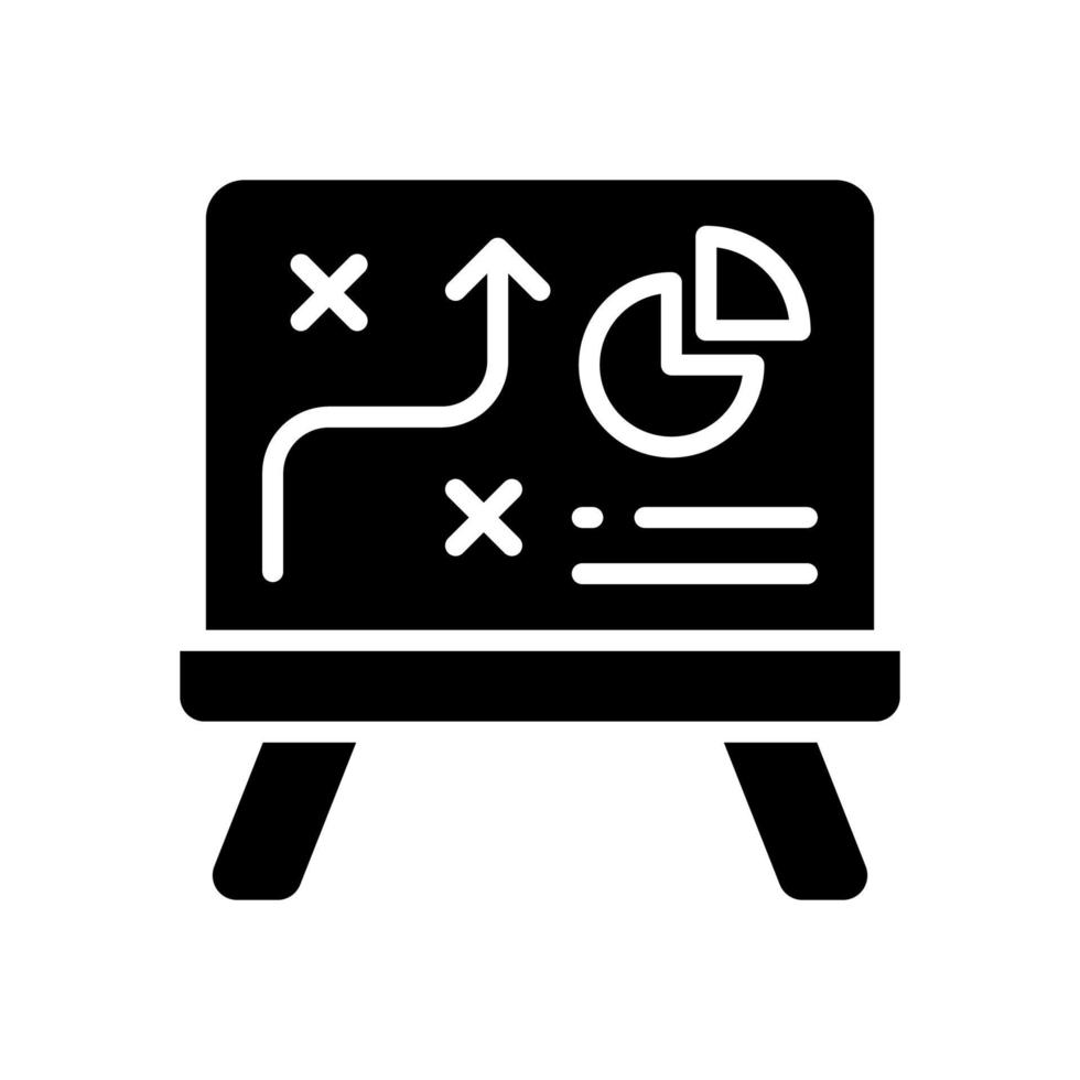 presentation icon for your website design, logo, app, UI. vector