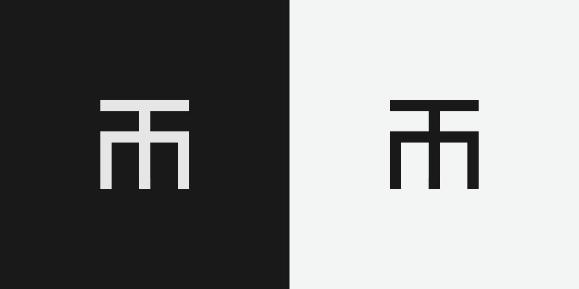 SImple and unique letter TM initials logo design 20274627 Vector Art at