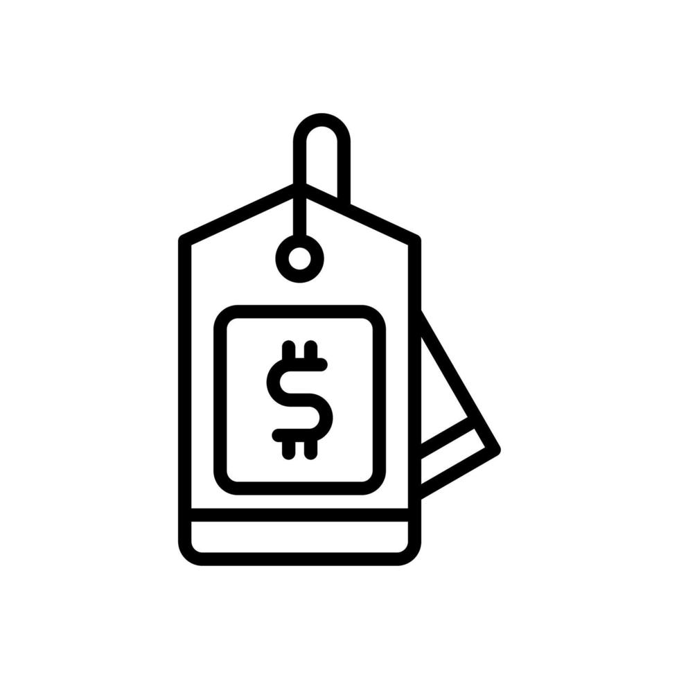 price tag icon for your website design, logo, app, UI. vector