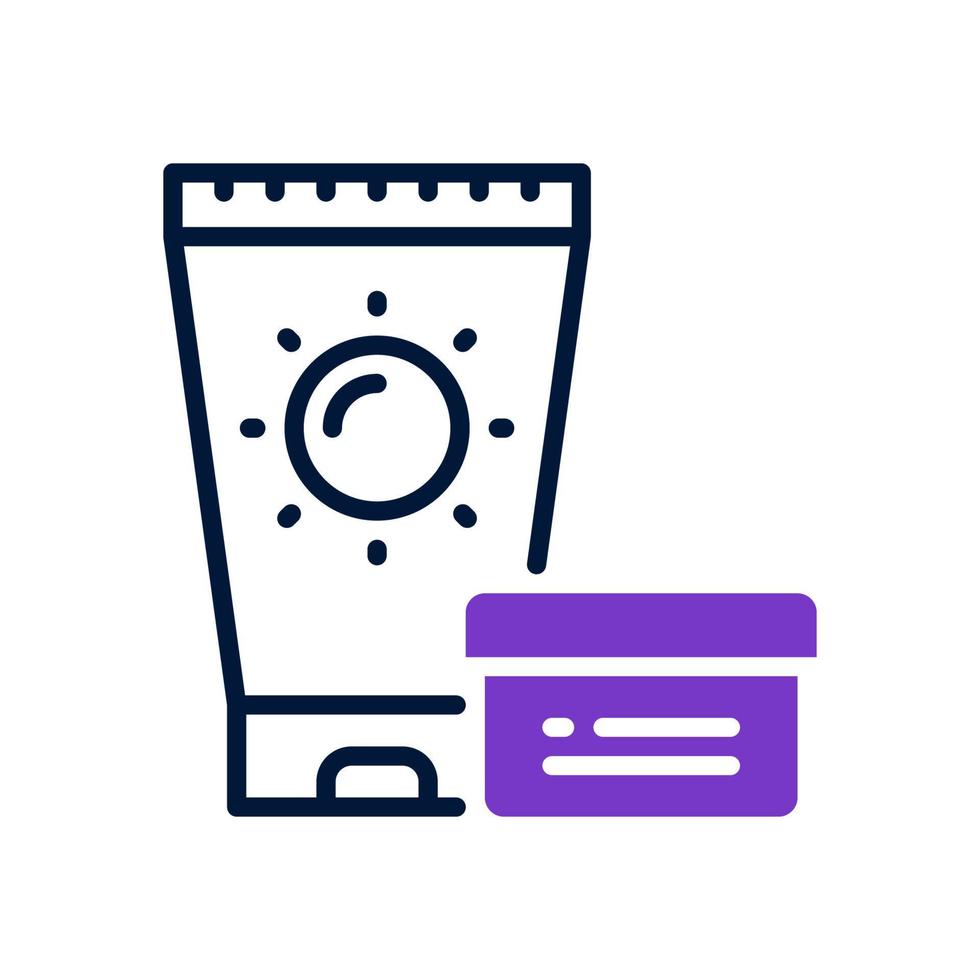 sunblock icon for your website, mobile, presentation, and logo design. vector