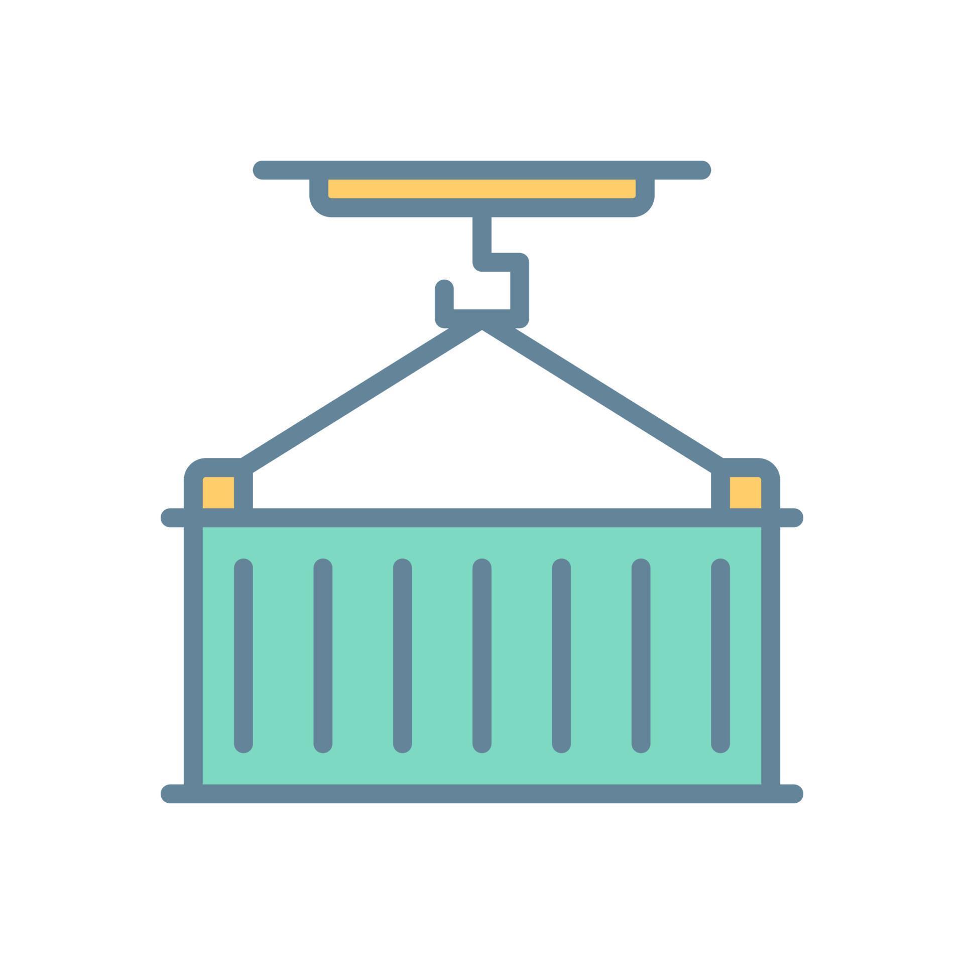 container icon for your website design, logo, app, UI. 20274751 Vector ...