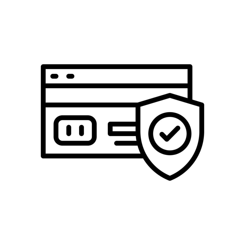 secure payment icon for your website, mobile, presentation, and logo design. vector