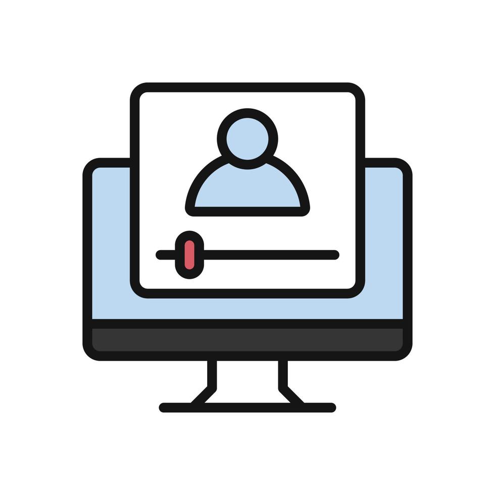 video icon for your website design, logo, app, UI. vector