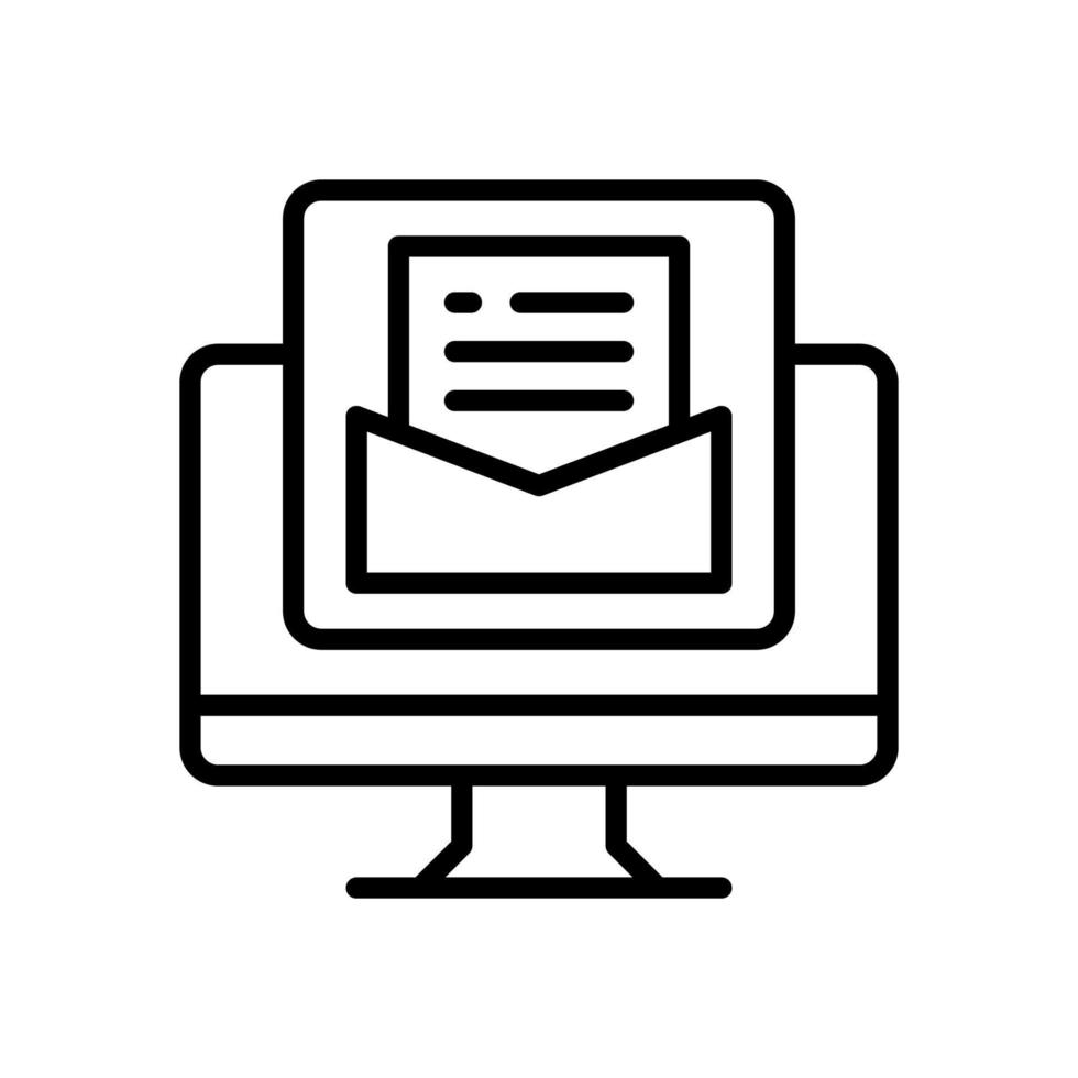 email icon for your website design, logo, app, UI. vector