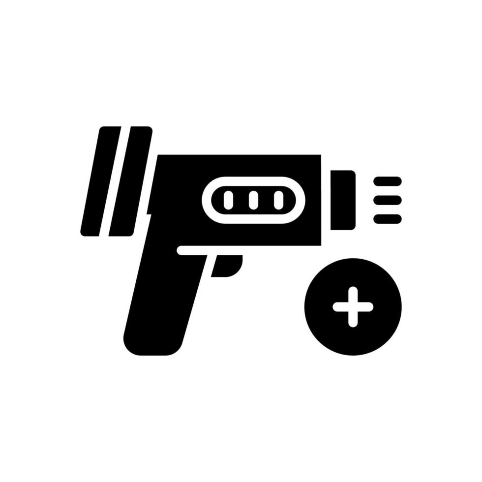 thermo gun icon for your website design, logo, app, UI. vector