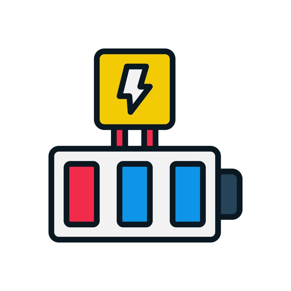 battery icon for your website design, logo, app, UI. vector