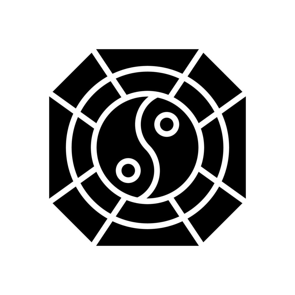bagua mirror icon for your website design, logo, app, UI. vector