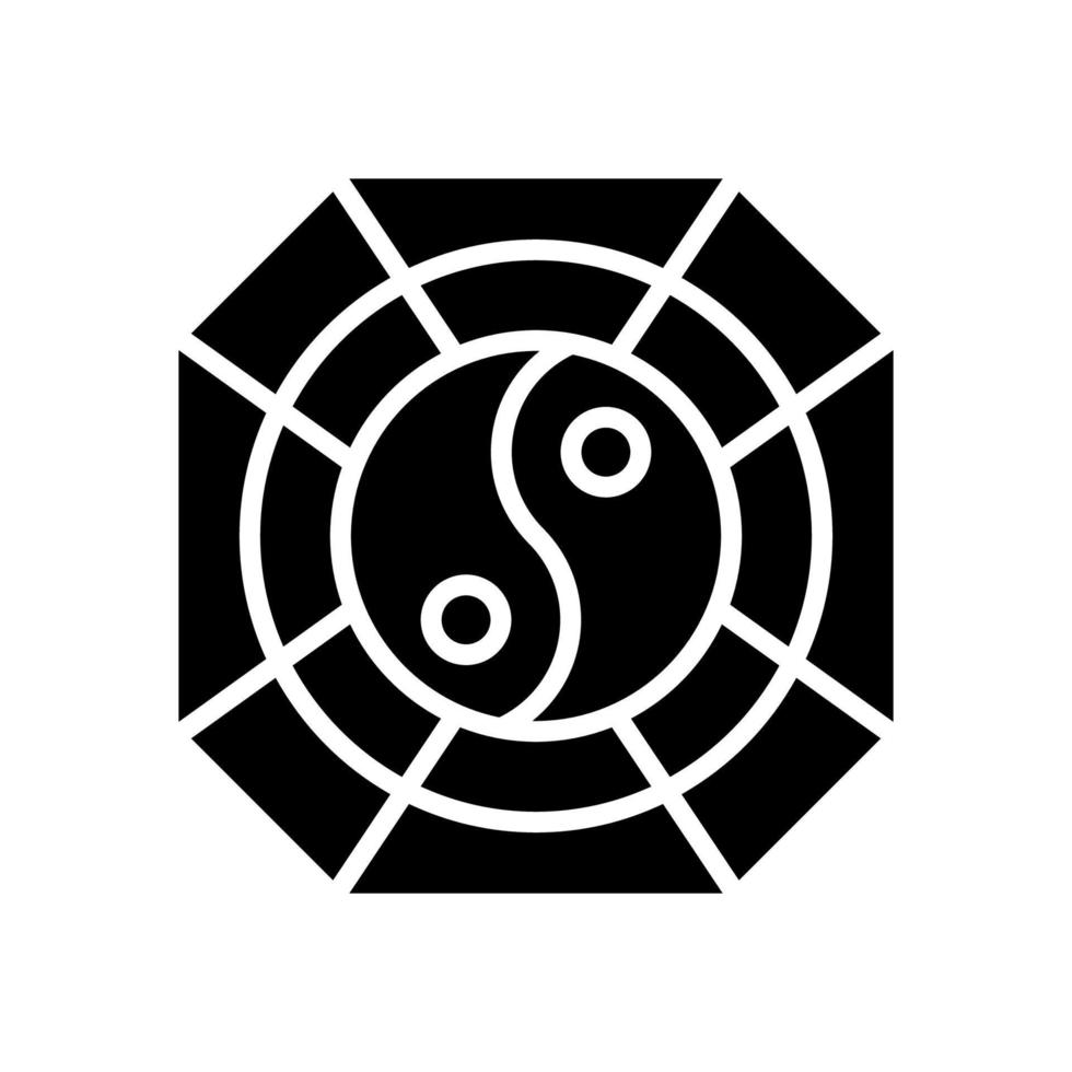 bagua mirror icon for your website design, logo, app, UI. vector