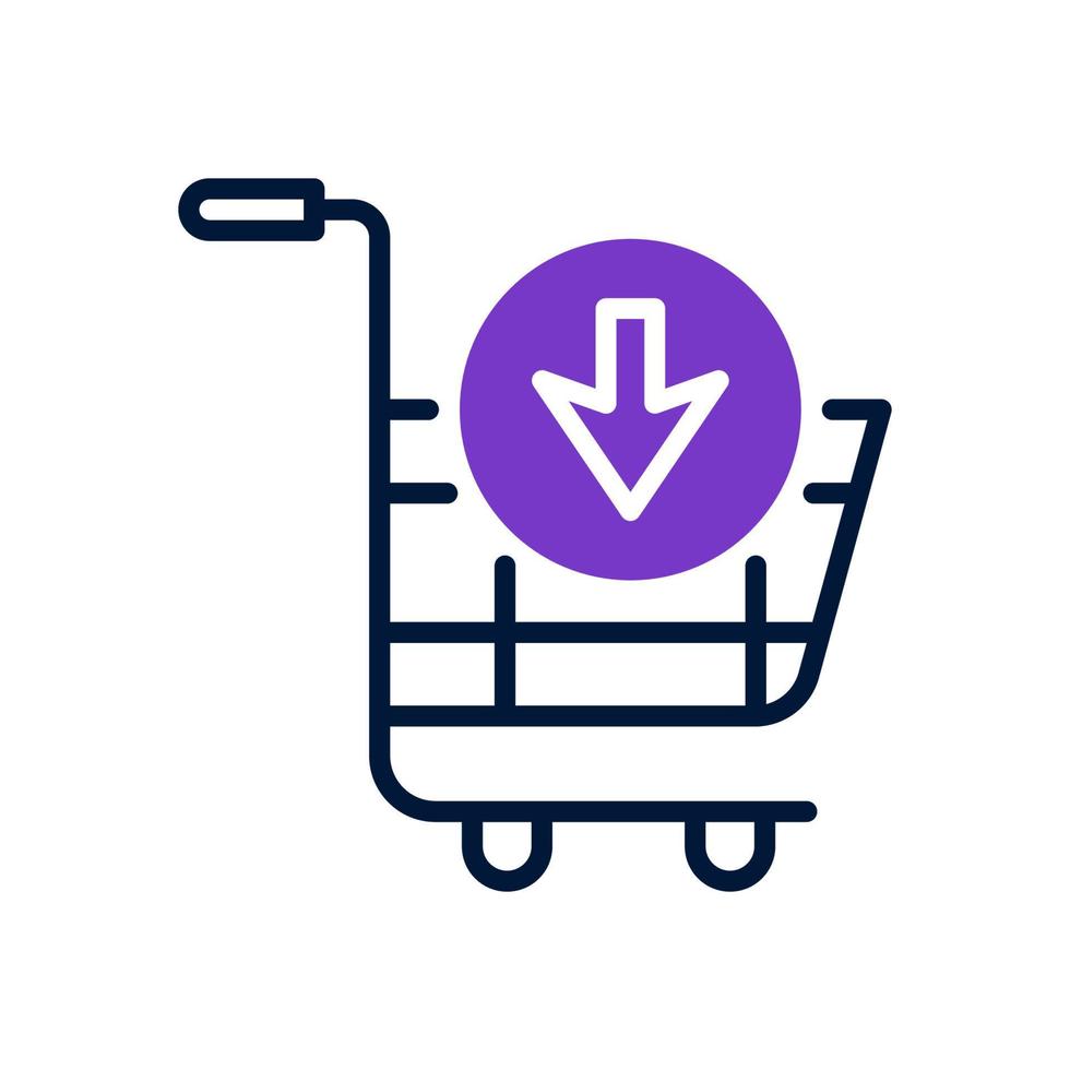 Durante ~ Separación comentarista icono de carrito de compras para su sitio web, móvil, presentación y diseño  de logotipo. 20275149 Vector en Vecteezy