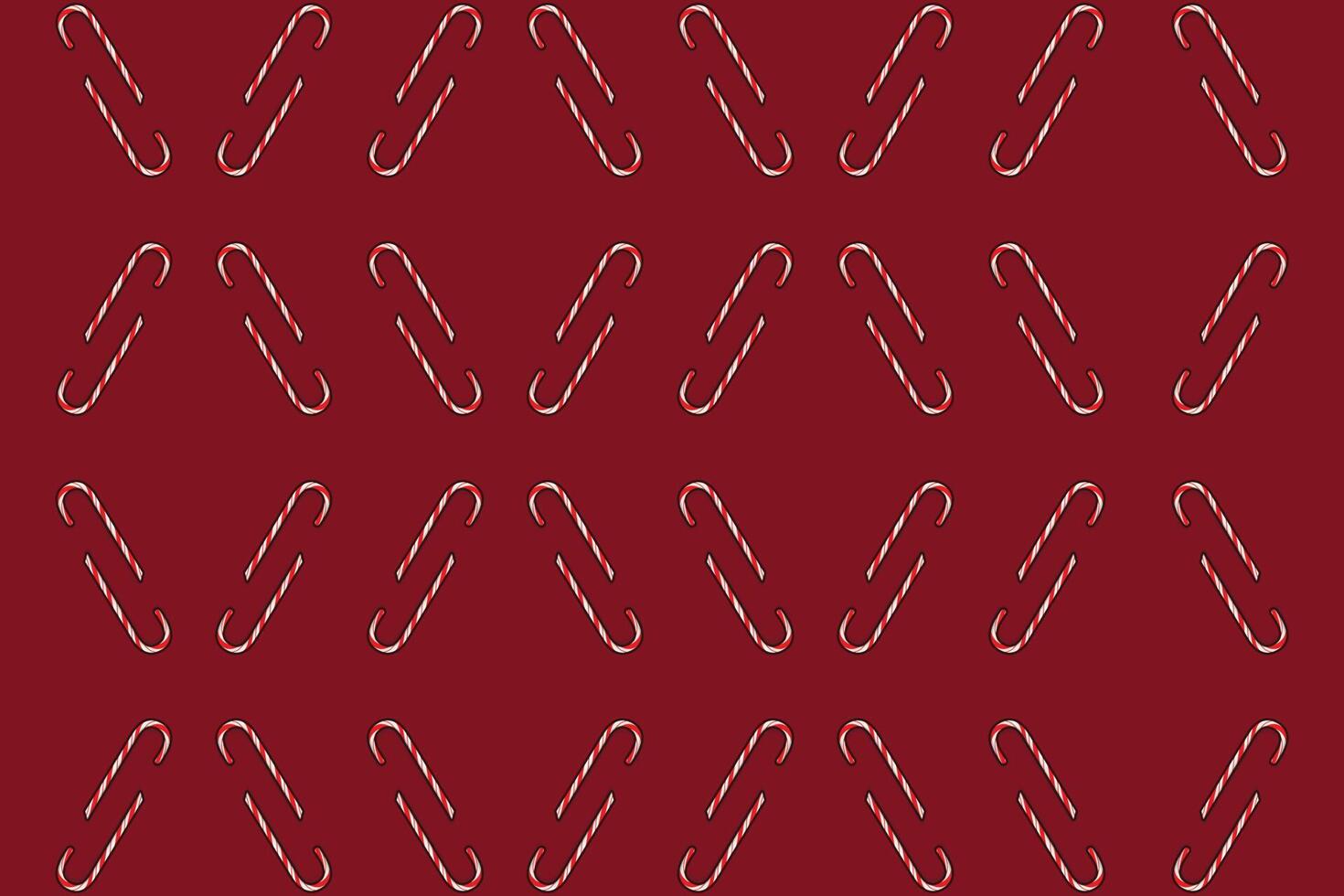 Christmas Decorations Candy Sticks seamless pattern. Christmas Candy Sticks vector icon illustration. Colorful Christmas background pattern.