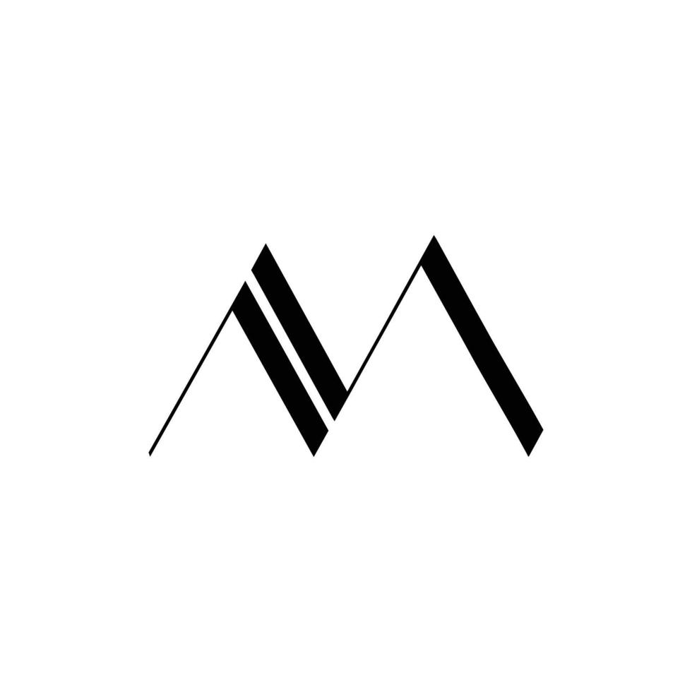 Initial letterMM , A logo vector design template and real estate brand.