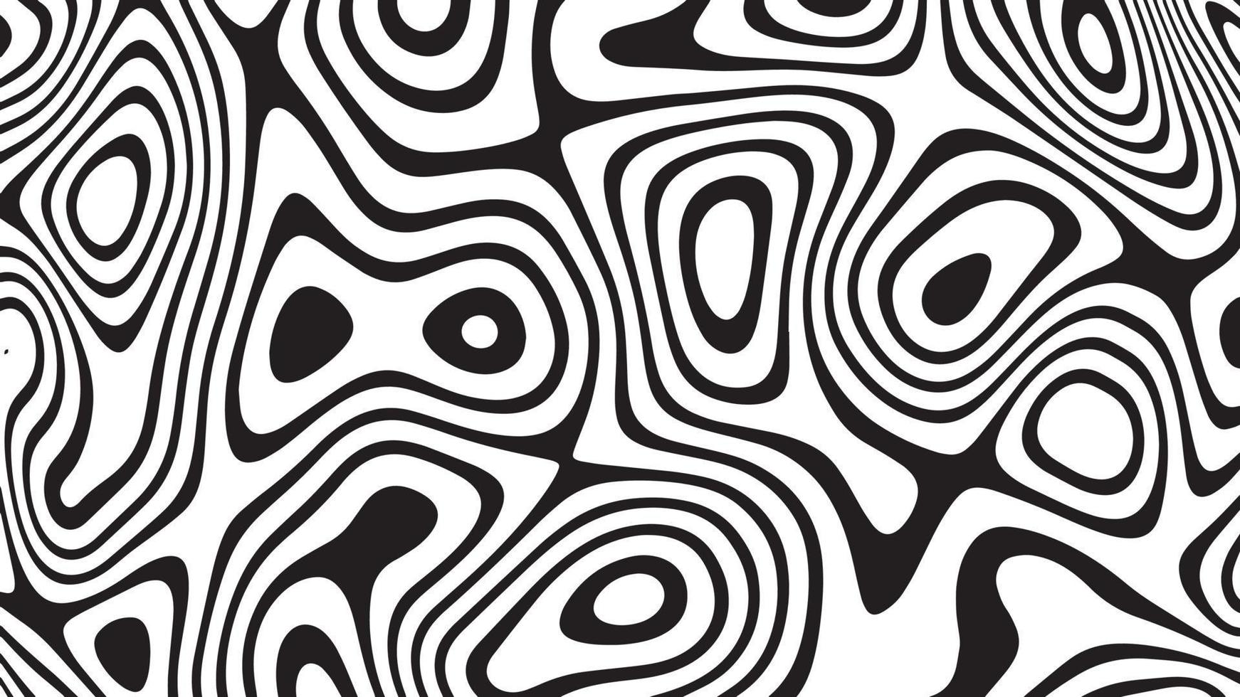Black and white line pattern abstract background texture vector