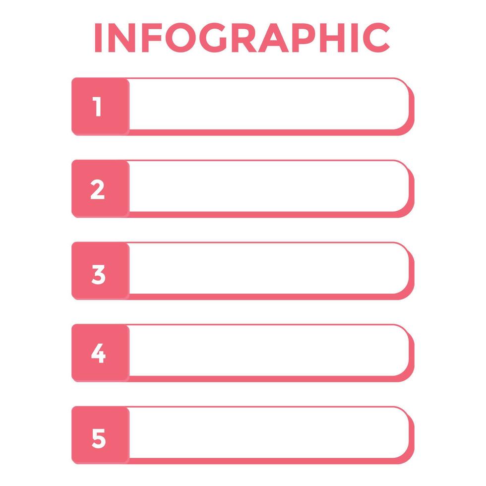 Infographic vector template