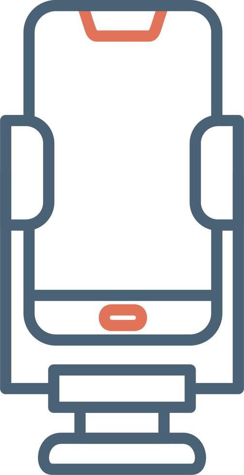 Smartphone Stand Vector Icon
