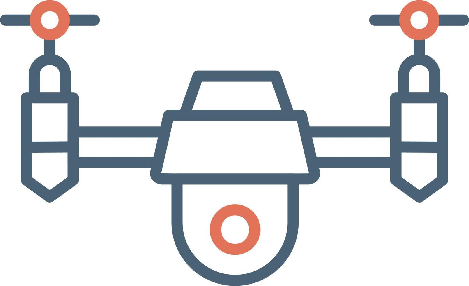 icono de vector de dron