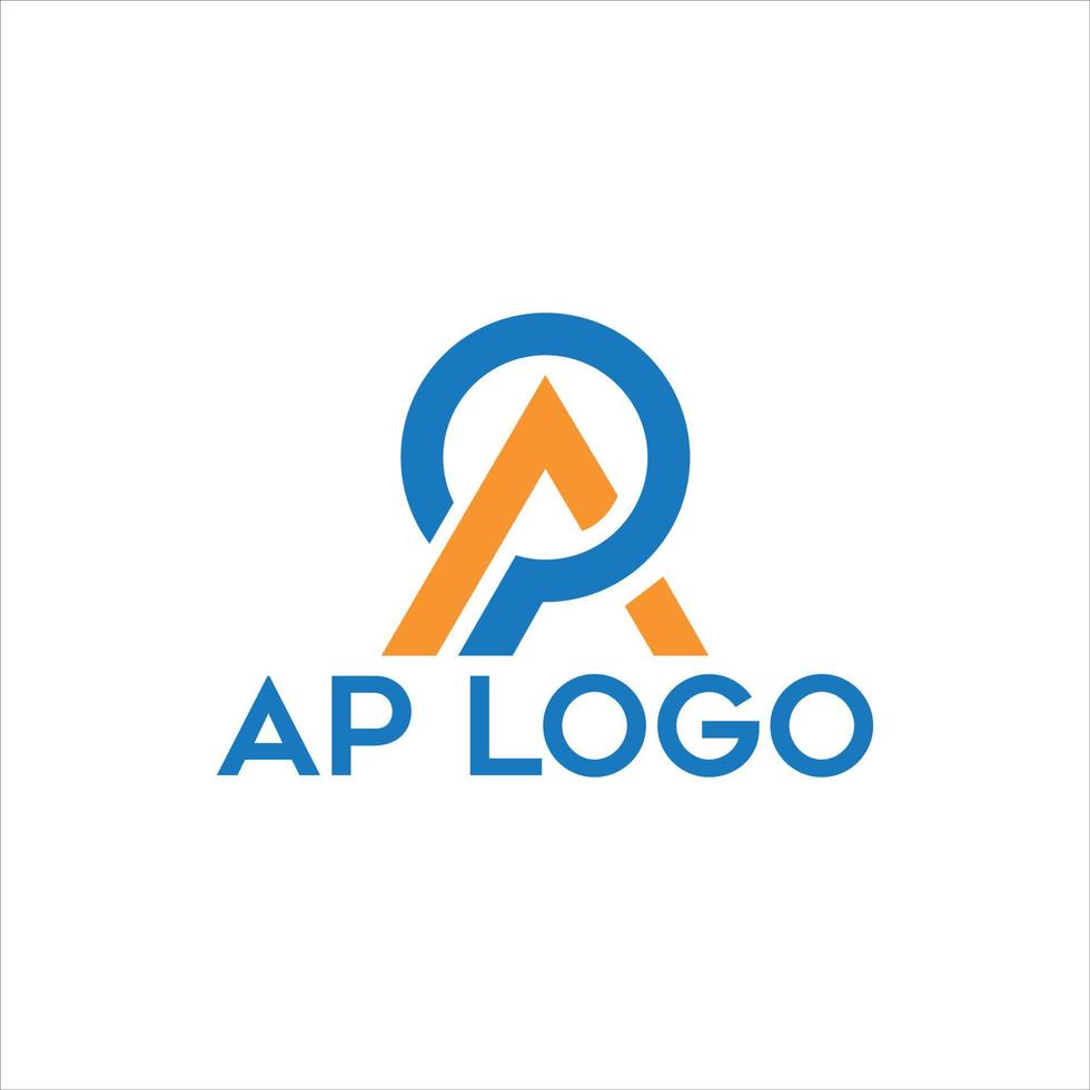 AP letter vector logo