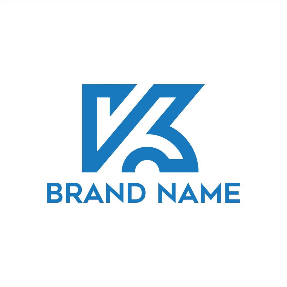 VK letter vector logo