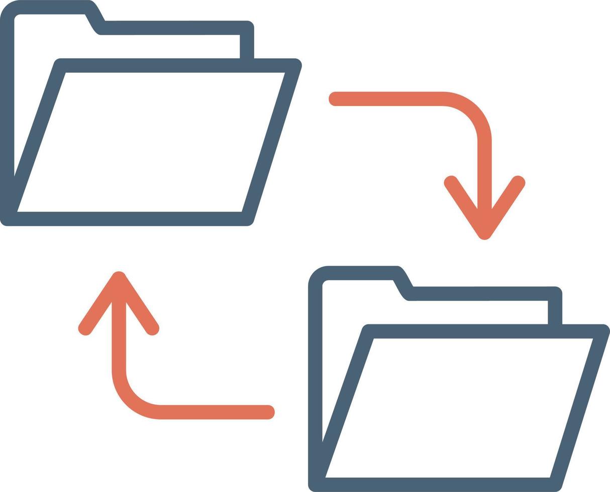 icono de vector de transferencia de datos