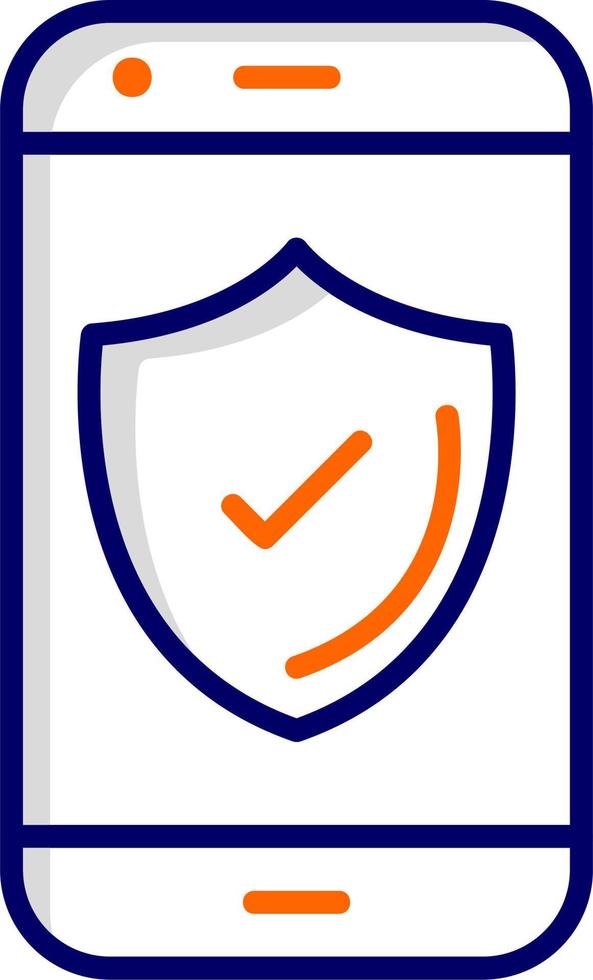 Phone Shield Vector Icon