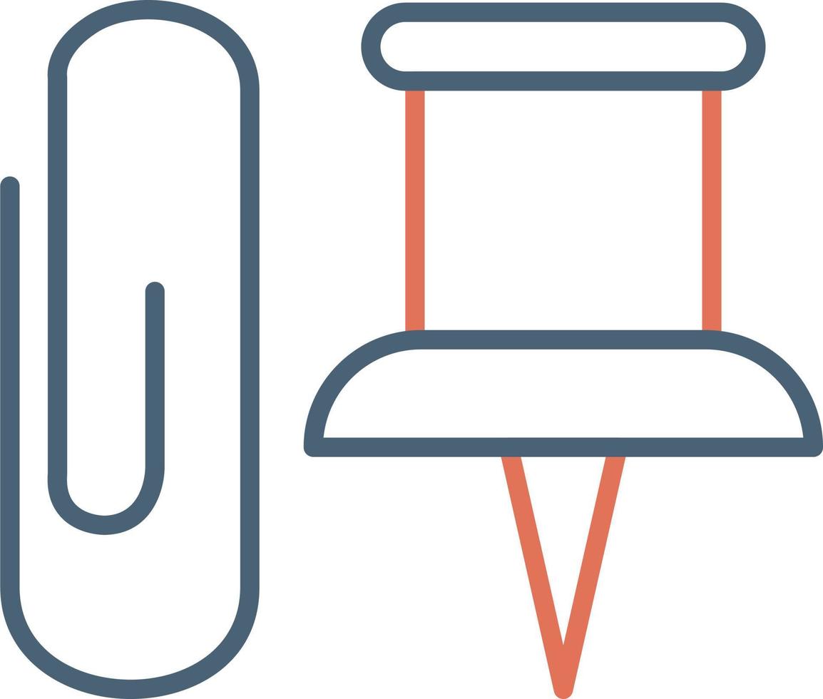 Paper Clip Vector Icon