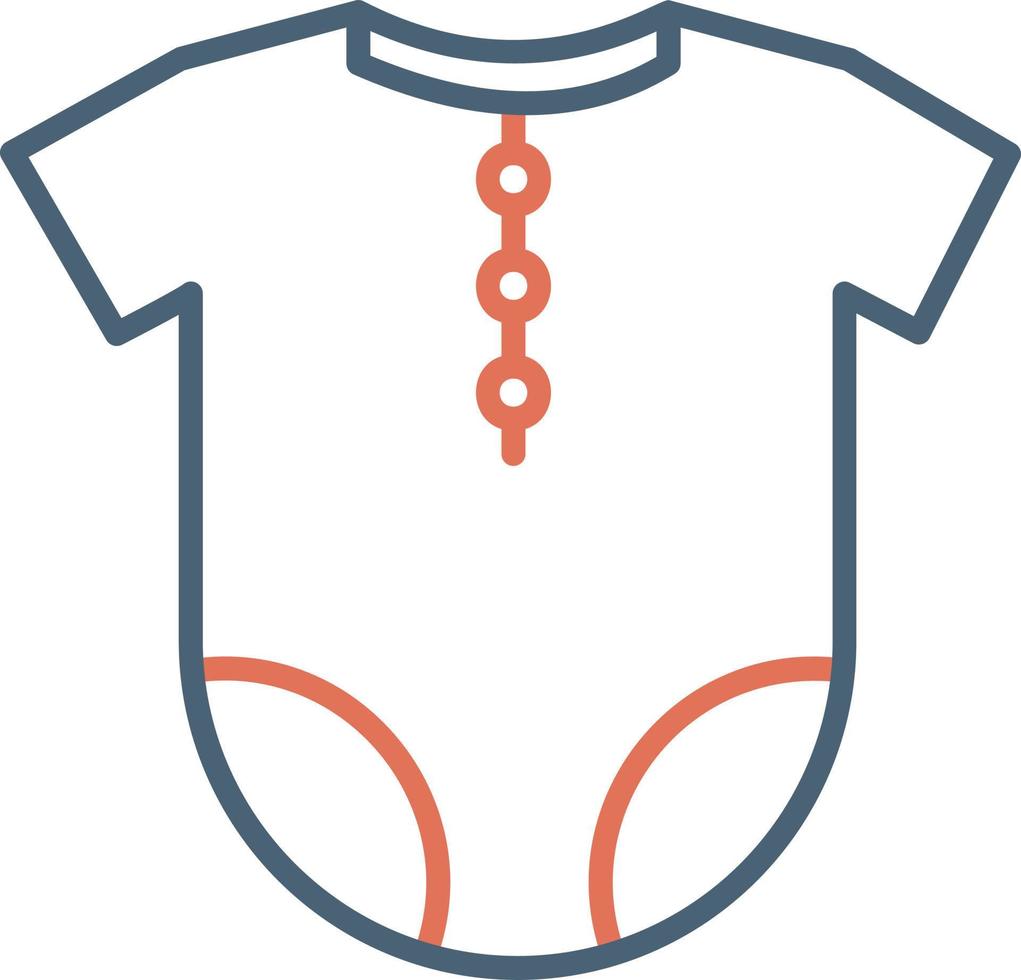 Baby Outfit Vector Icon