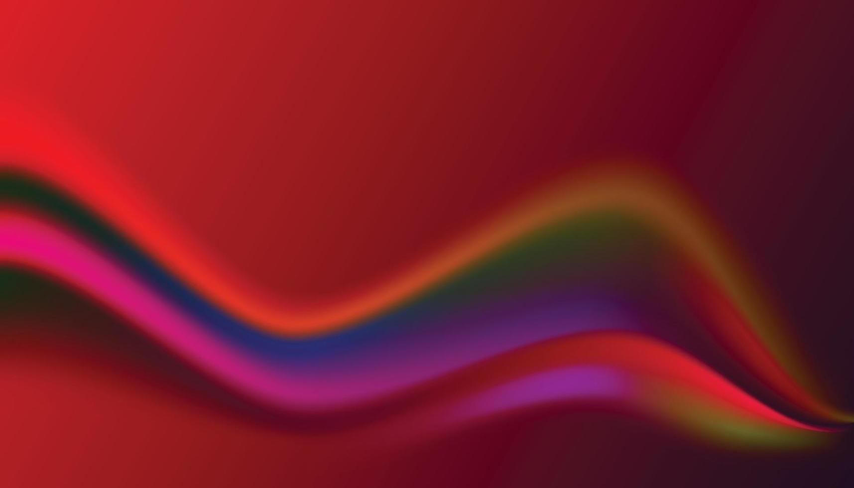 Vibrant Gradient Background Textured. Blurred Color Wave. Gradient Mesh Colorful Background. Vector Illustration