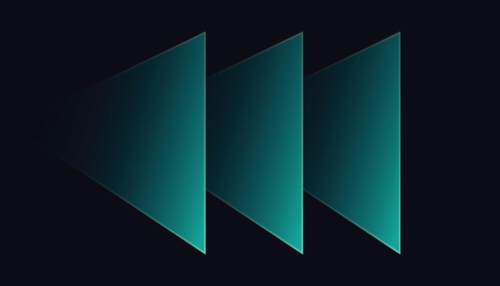 Abstract Modern Deep Geometric Background. Minimal Color Gradient Shape. Vector Illustration