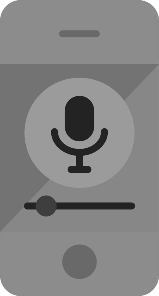 Mobile Record Vector Icon