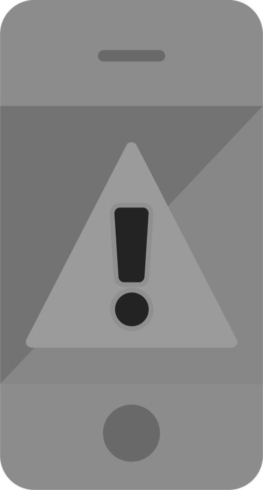 Mobile Alert Vector Icon