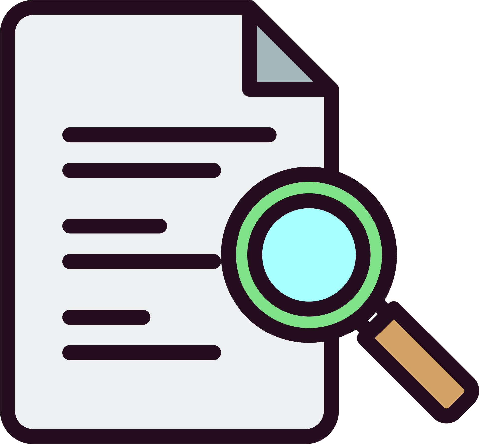 Research Vector Icon 20277602 Vector Art at Vecteezy