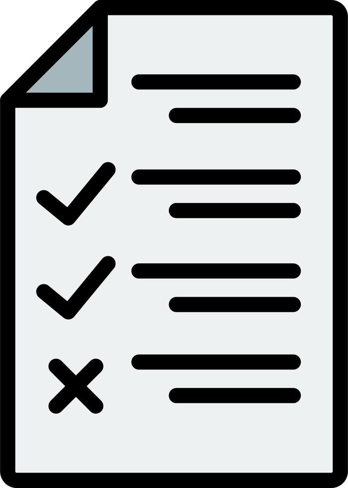 Checklist Vector Icon