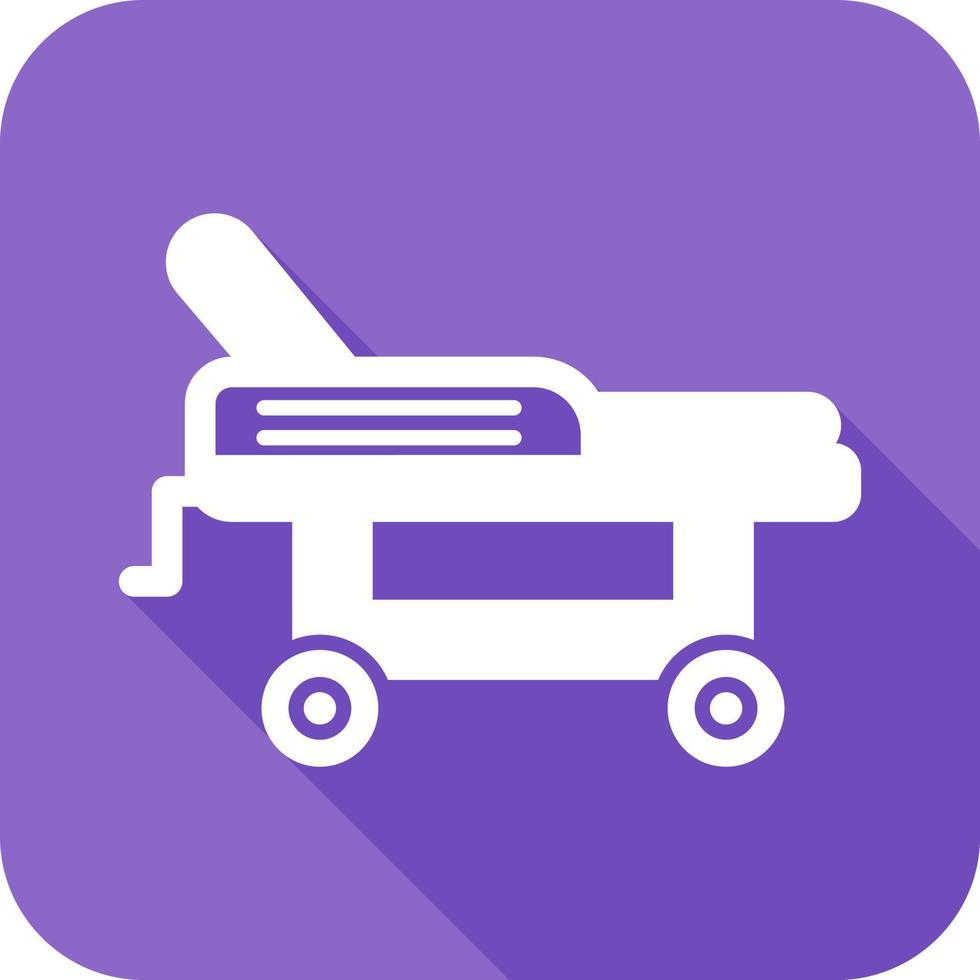 Hospital Bed Vector Icon