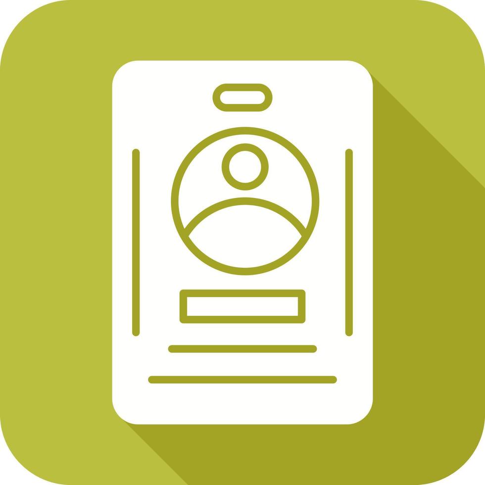 Office Card Vector Icon